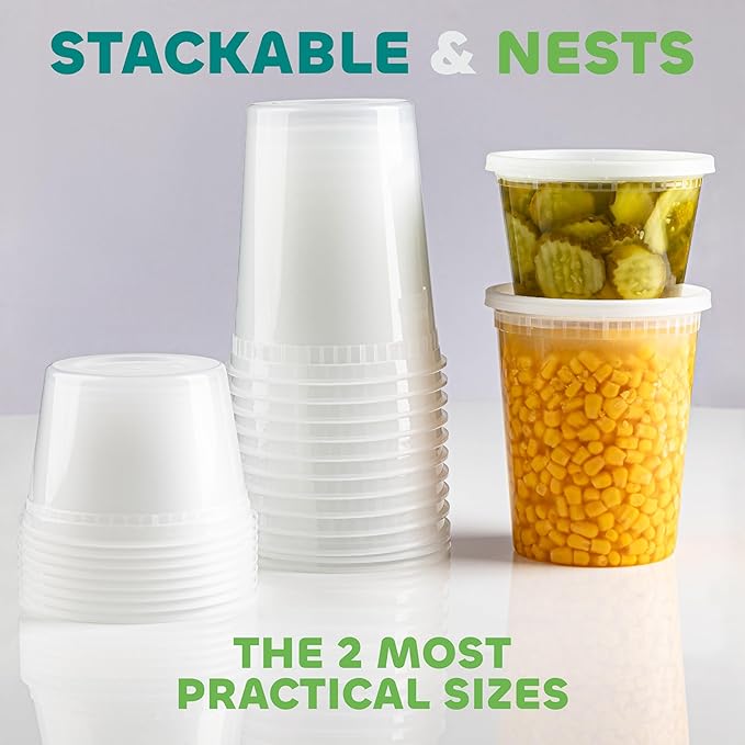 JoyServe 16 Sets Deli Containers - Image 6