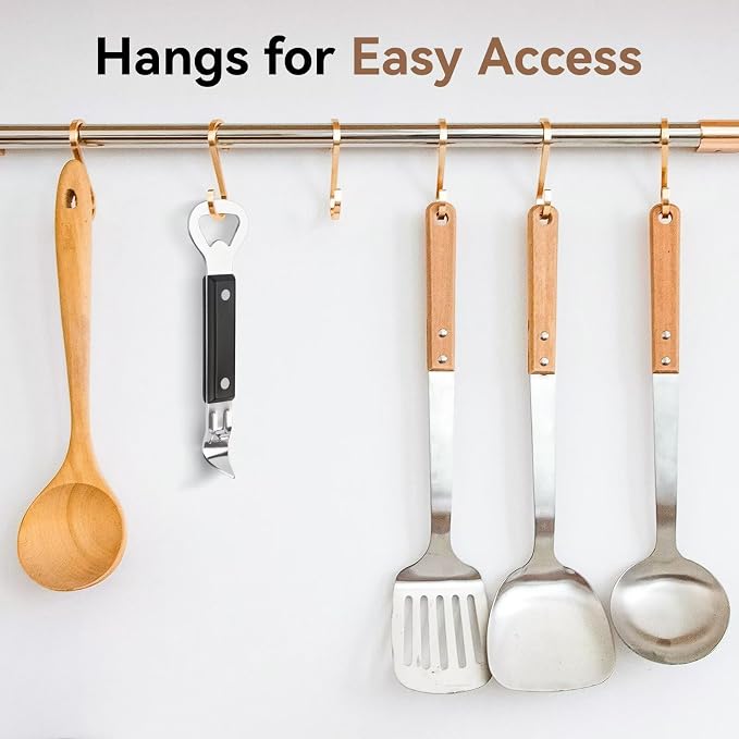 Anyongora 2-in-1 Can Punch Opener & Bottle Opener, Can Opener, Stainless Steel - Image 5