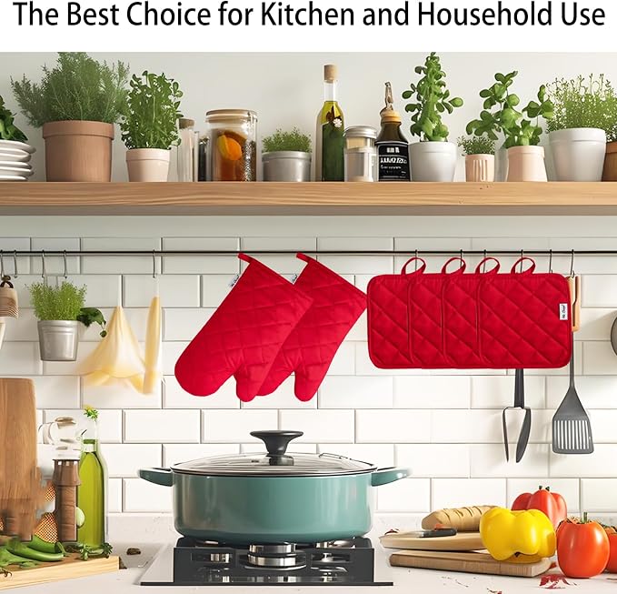 Oven Mitts and Pot Holders Sets - Image 6