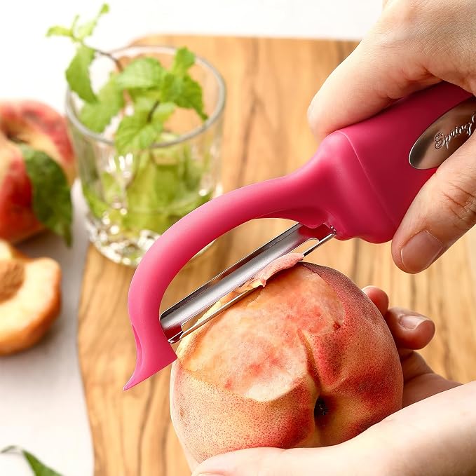 Spring Chef Premium Stainless Steel Vegetable Peeler - Image 4