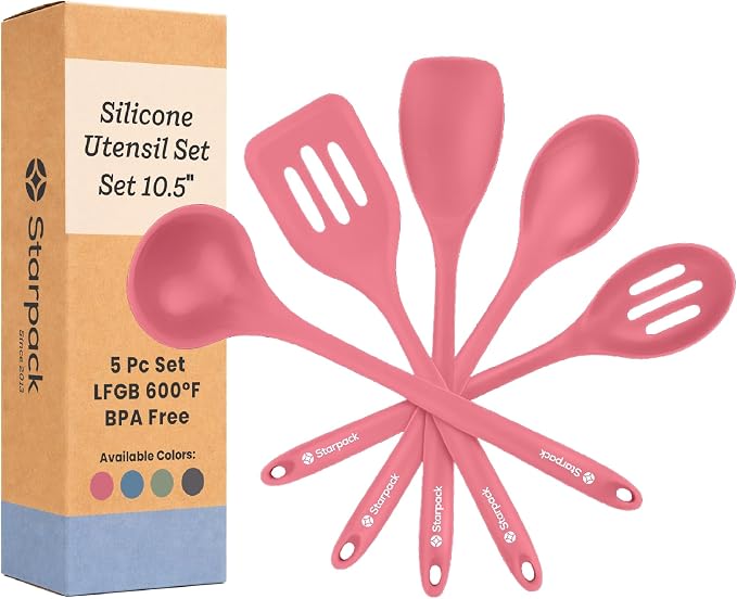 Starpack 'Stir & Serve' Silicone Cooking Utensils Set by StarpackHome