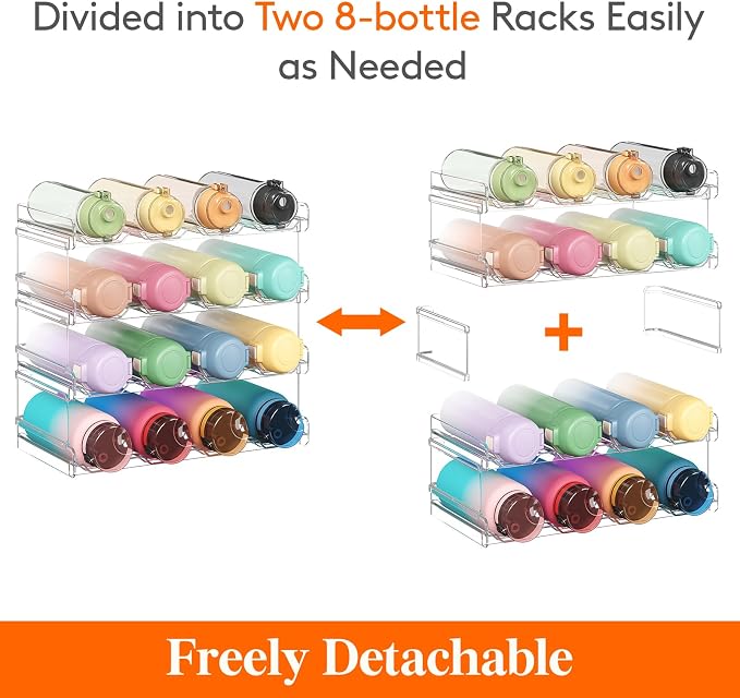 Lifewit Stackable Water Bottle Organizer - Image 3