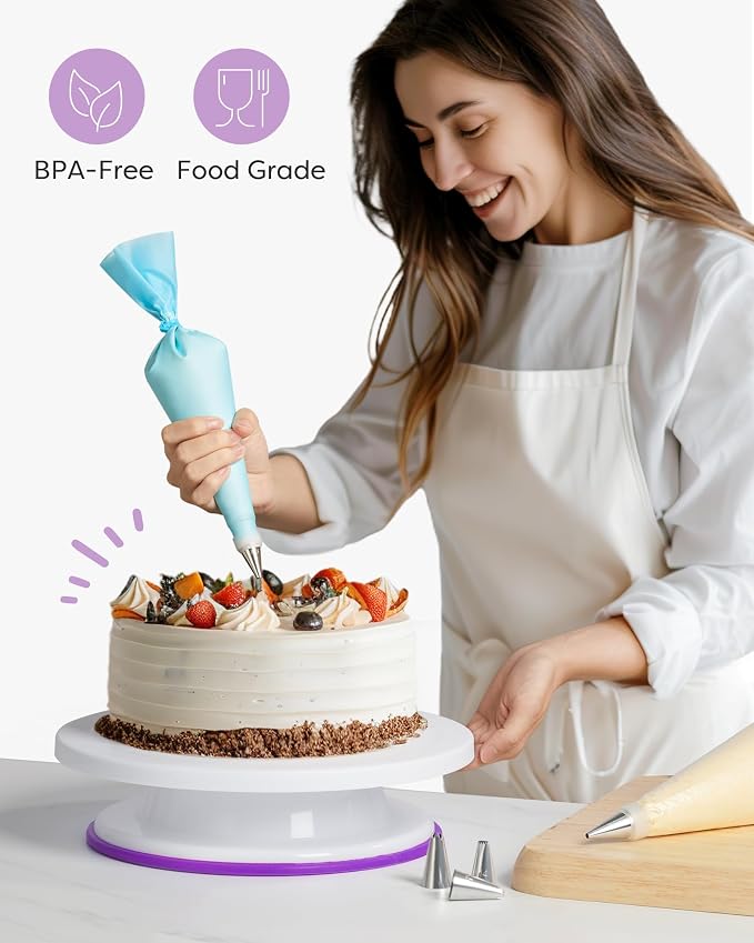 Kootek 71PCs Cake Decorating Kit, Baking Supplies Tools - Image 7