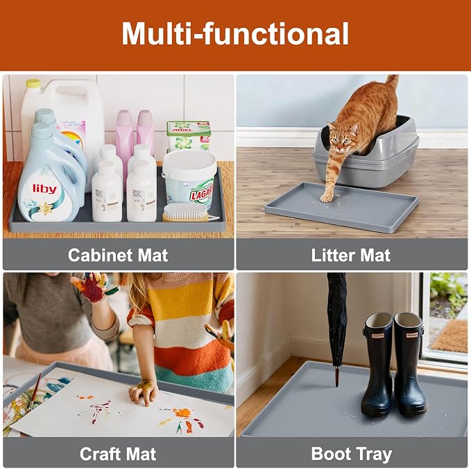 ukeetap Extra Thick Silicone Mat Waterproof - Image 8