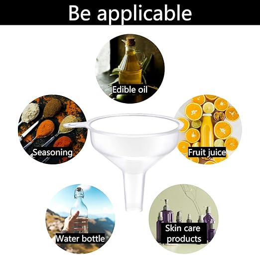 Small Funnel 4 Pack Food Grade Water Bottle Funnel - Image 4