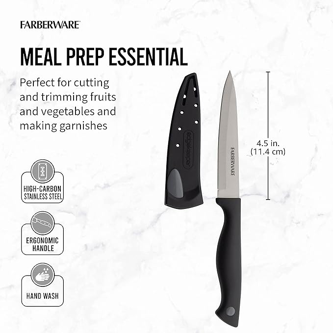 Farberware Edgekeeper 4.5-Inch Fine Edge Utility Knife - Image 3