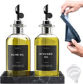 Verspace - Clear Glass Olive Oil Dispenser Bottles by Verspace