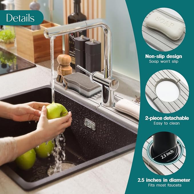 eormoe Diatomite Sink Splash Guard - Image 4