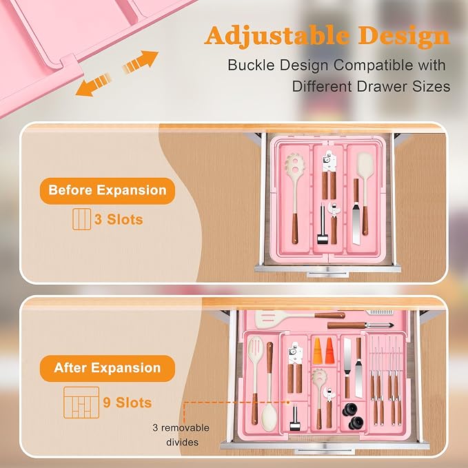 Homecor Utensil Drawer Organizer - Image 2