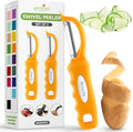 Spring Chef Premium Stainless Steel Swivel Potato Peelers by SpringChef