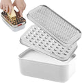 Cheese Grater With Container Box, Grater Cheese Shredder, 2 In1 Fruit Vegetable by Gyinere