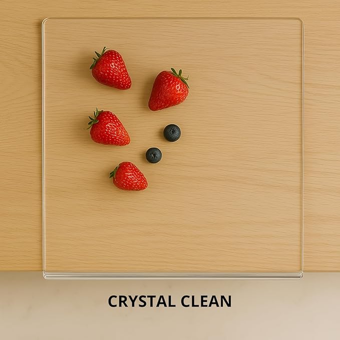Acrylic Cutting Board with Counter Lip, Non-Slip Cutting Board - Image 8