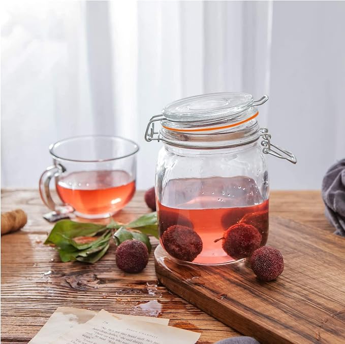 32 oz Glass Food Storage Jars - Image 5