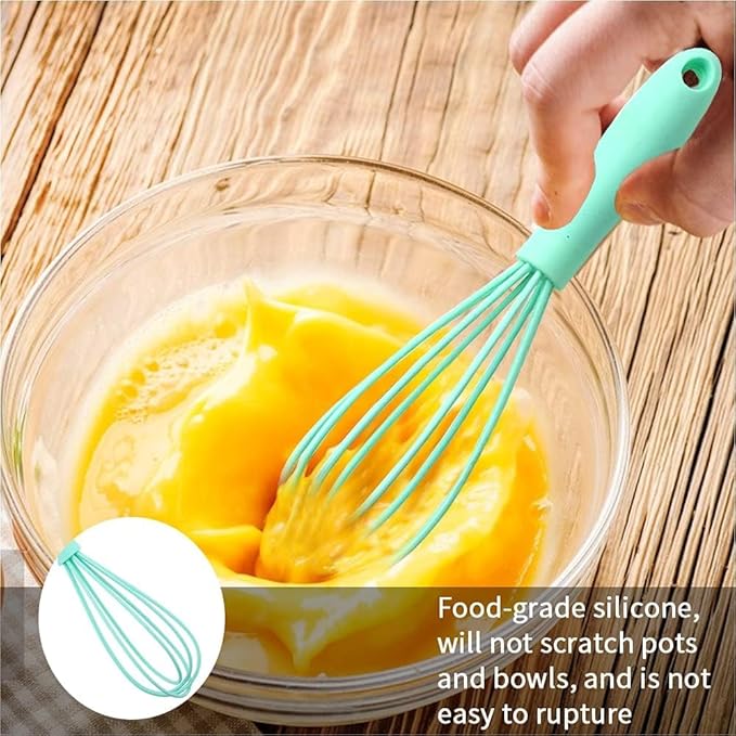 5 Pcs Silicone Mini Whisk - Image 4