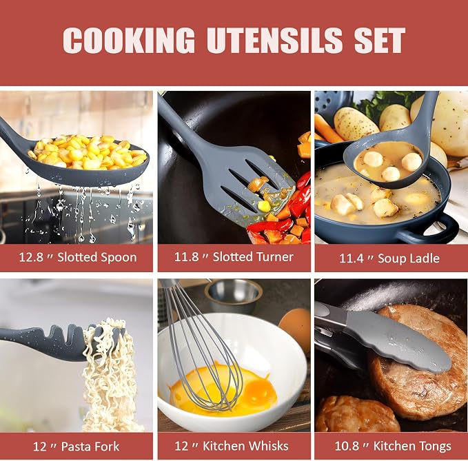 RAXCO Kitchen Set, 7-Piece Cooking Utensils, 5-Piece Kitchen Gadgets, 6-Piece - Image 5