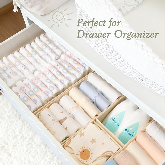 Criusia Drawer Organizer 18-Piece Set, Dresser Organizer - Image 5