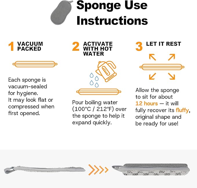Multi-Purpose Scrub Kitchen Sponges – 12 Pack Dish Sponge, Dual-Sided - Image 2