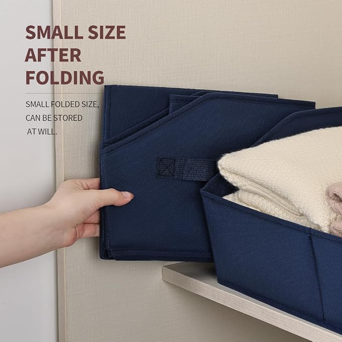 Homsorout Closet Baskets for Shelves Trapezoid - Image 6