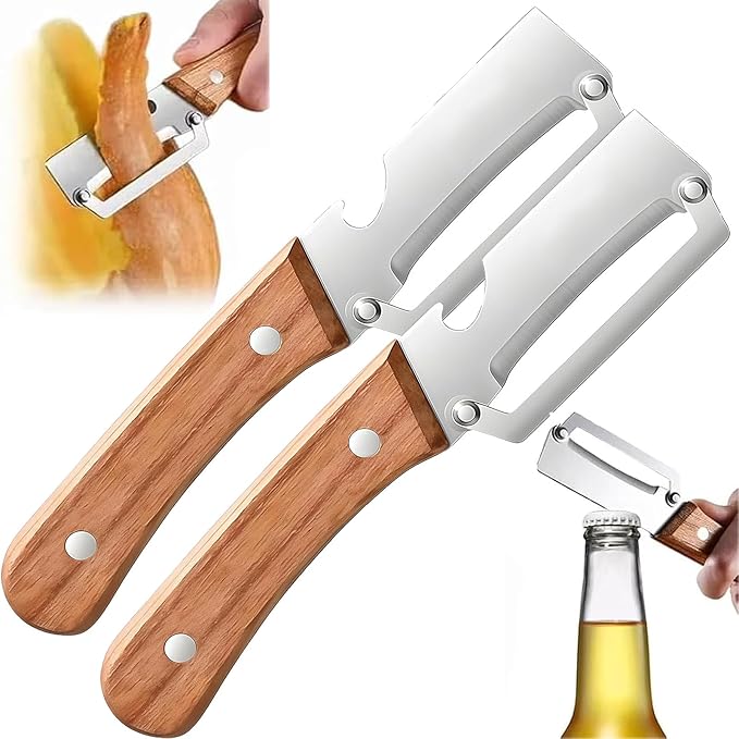 2-in-1 stainless steel vegetable peeler by YellowRiver