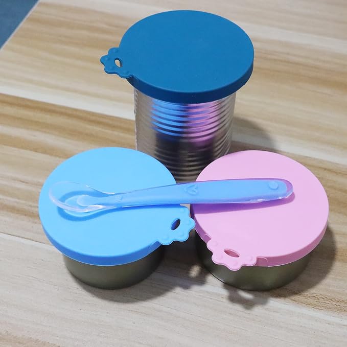 Can Lids | 4 Pack | Universal BPA Free Silicone Pet Food Can Covers | Fit Most - Image 4