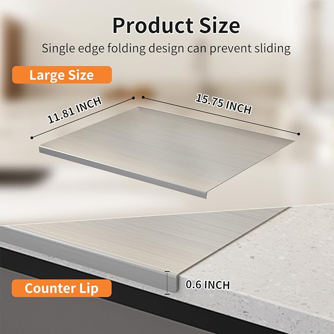 Large Stainless Steel Cutting Boards - Image 4