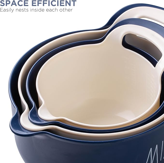Rae Dunn Non-Slip Mixing Bowls - Image 6