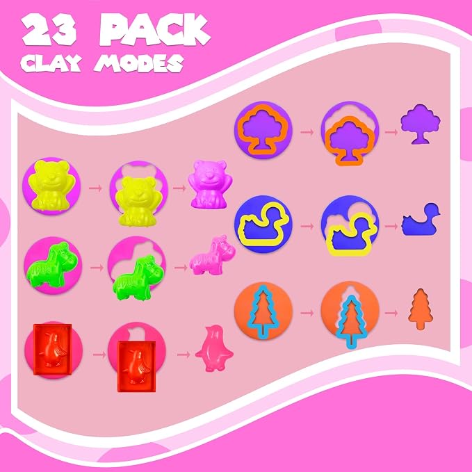 Playdough Tools Set, Creative Play Dough Accessories - Image 6