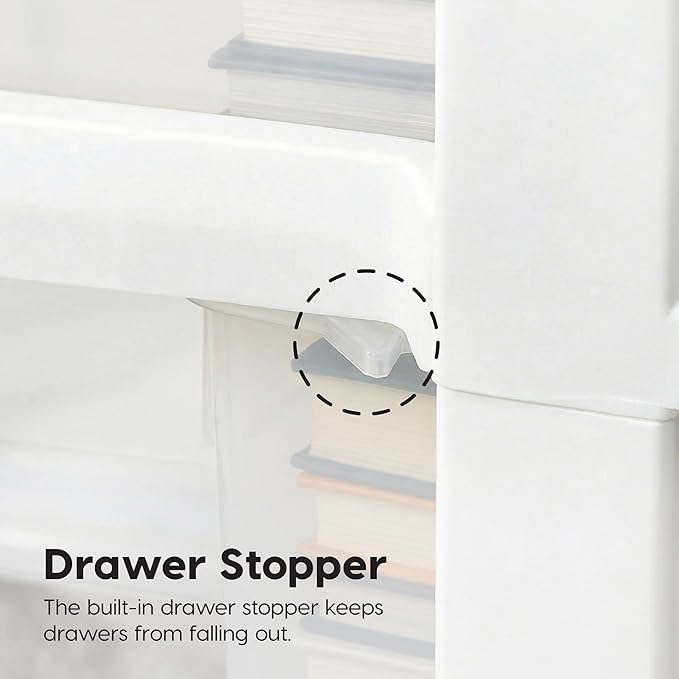 IRIS USA Plastic Drawer Storage Organizer, - Image 6