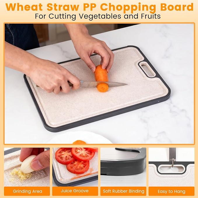 Titanium Cutting Board for Kitchen, Double Sided Cutting Board, Pure Titanium - Image 4