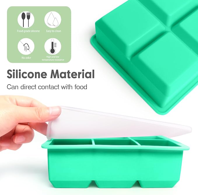 Excnorm Silicone Ice Cube Trays 3 Pack - Image 5