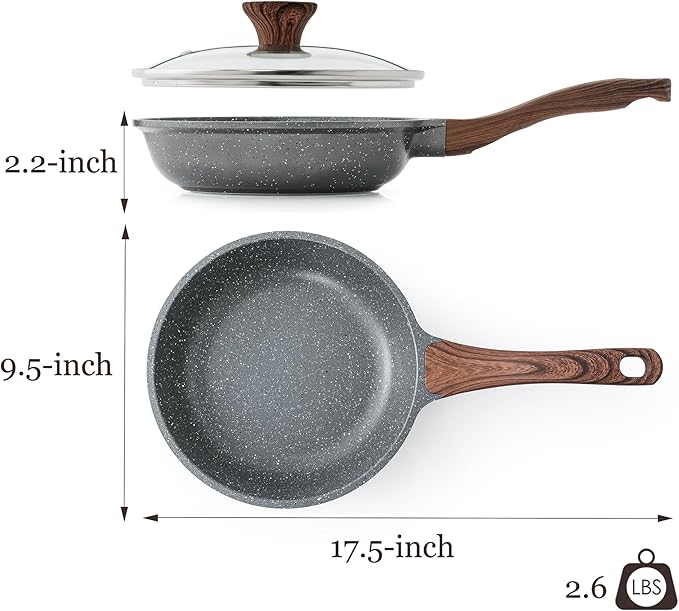 SENSARTE Nonstick Frying Pan Skillet - Image 8