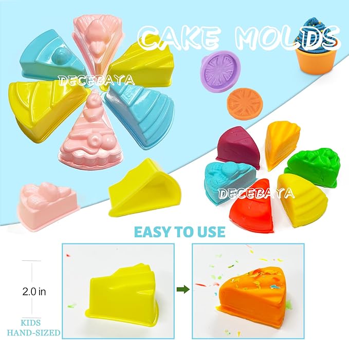 Dough Tools Play for Kids- Toy Accessories Include Stamps Cutter Scissor Roller - Image 6