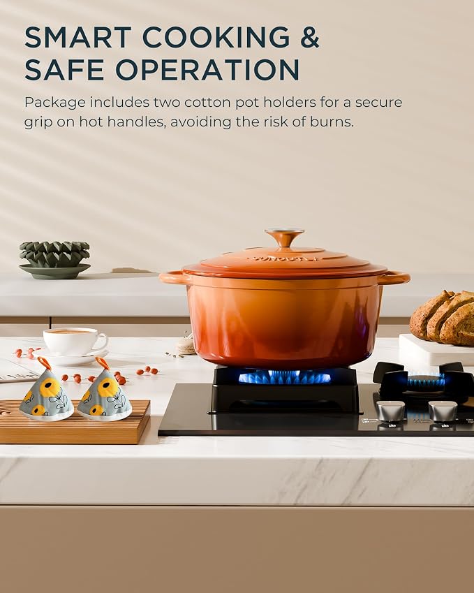 Enameled Cast Iron Dutch Oven - Image 7