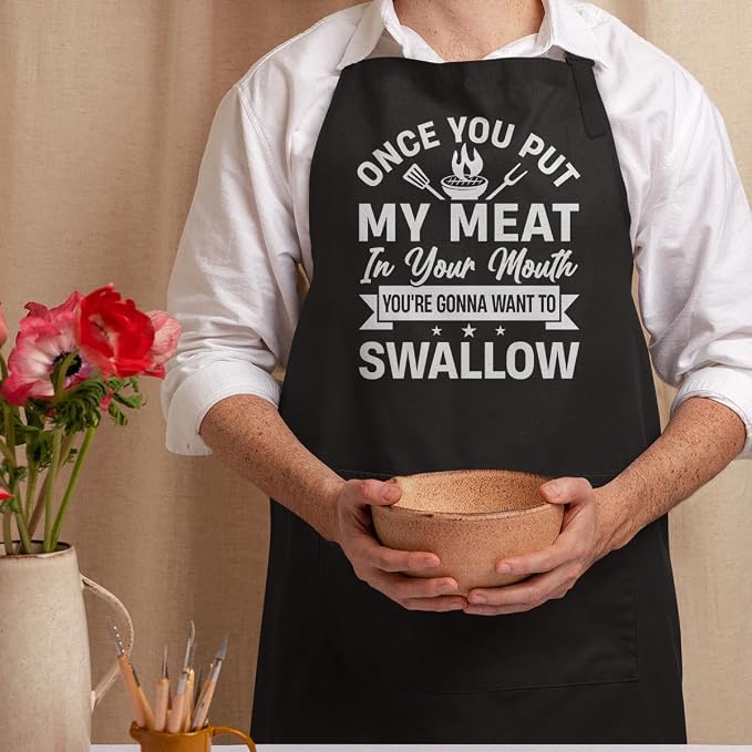 SANDJEST Funny Mens Aprons - Image 2