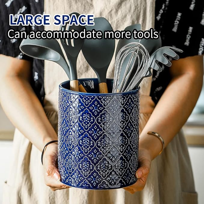 KOOV Kitchen Utensil Holder, Large Utensil Holders - Image 5