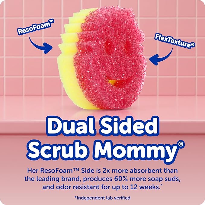 Scrub Daddy Original + Scrub Mommy Kitchen Sponges - Image 2