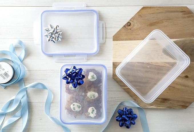Snapware Plastic Total Solution 3-Pack Food Storage Containers Set, Leakproof & - Image 2