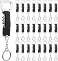 Ziliny 24 Pcs Bottle Opener Keychain Bulk Wine Bottle Beer Opener Keychain by Ziliny