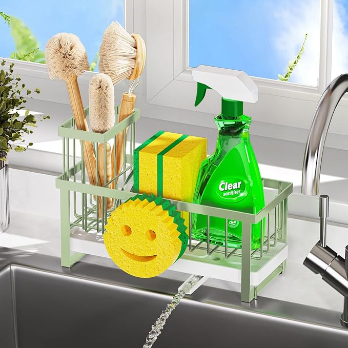Sponge Holder for Kitchen Sink, Sink Caddy - Image 5