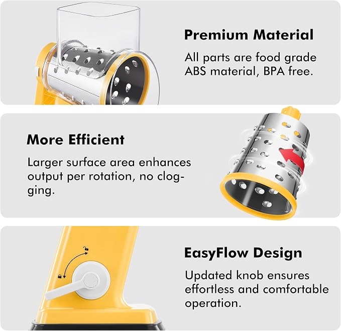 Geedel Rotary Cheese Grater - Image 6