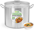 Nutrichef Stainless Steel Cookware Stockpot, 30 Quart Heavy Duty Induction Soup by NutriChef%E2%84%A2Kitchen