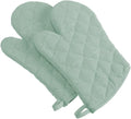 DII Basic Terry Collection 100% Cotton Quilted, Oven Mitt, 2 Piece by DII