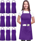 Utopia Kitchen 10 Pack Bib Apron Adjustable by UTOPIAKITCHEN