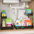 REALINN Expandable Under Sink Organizers and Storage, 2 Tier Under Cabinet by REALINN