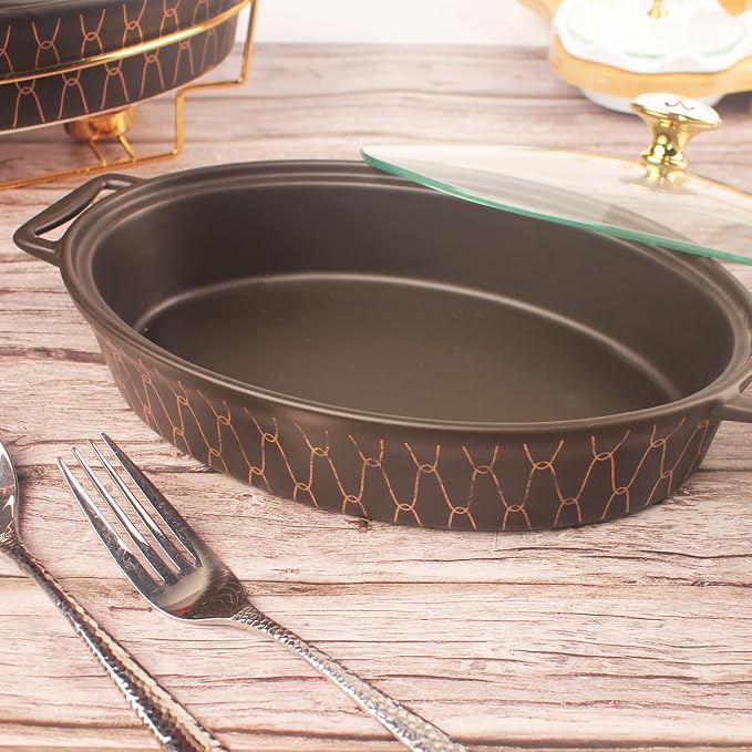 11" X 7.5" Ceramic Oval Casserole Dish - Image 6