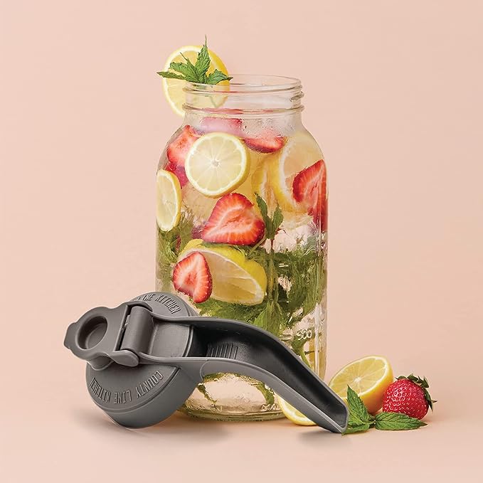 County Line Kitchen Glass Mason Jar Pitcher - Image 7