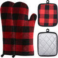 Oven Mitts and Potholders BBQ Gloves-Oven Mitts and Pot Holders by Win+Change