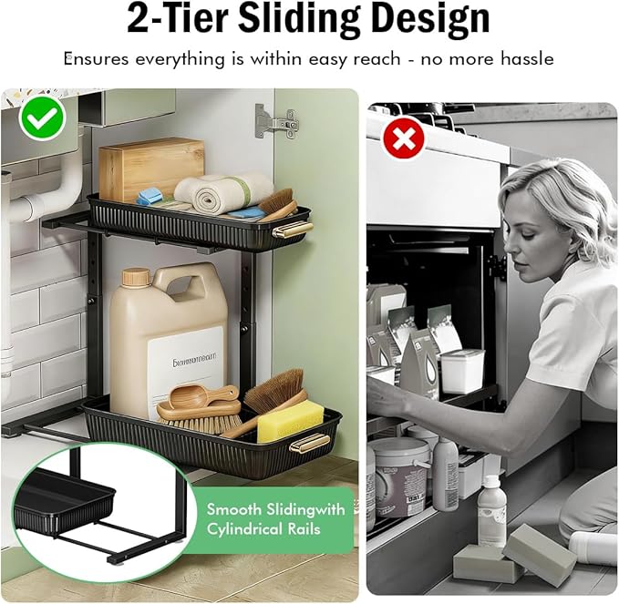 ARSTPEOE Under Sink Organizer - Image 4