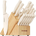 Astercook Knife Set, 15 Pieces Kitchen Knife Set by Astercook