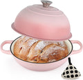 Enameled Cast Iron Bread Oven, Dutch Oven Pot by CookNexa